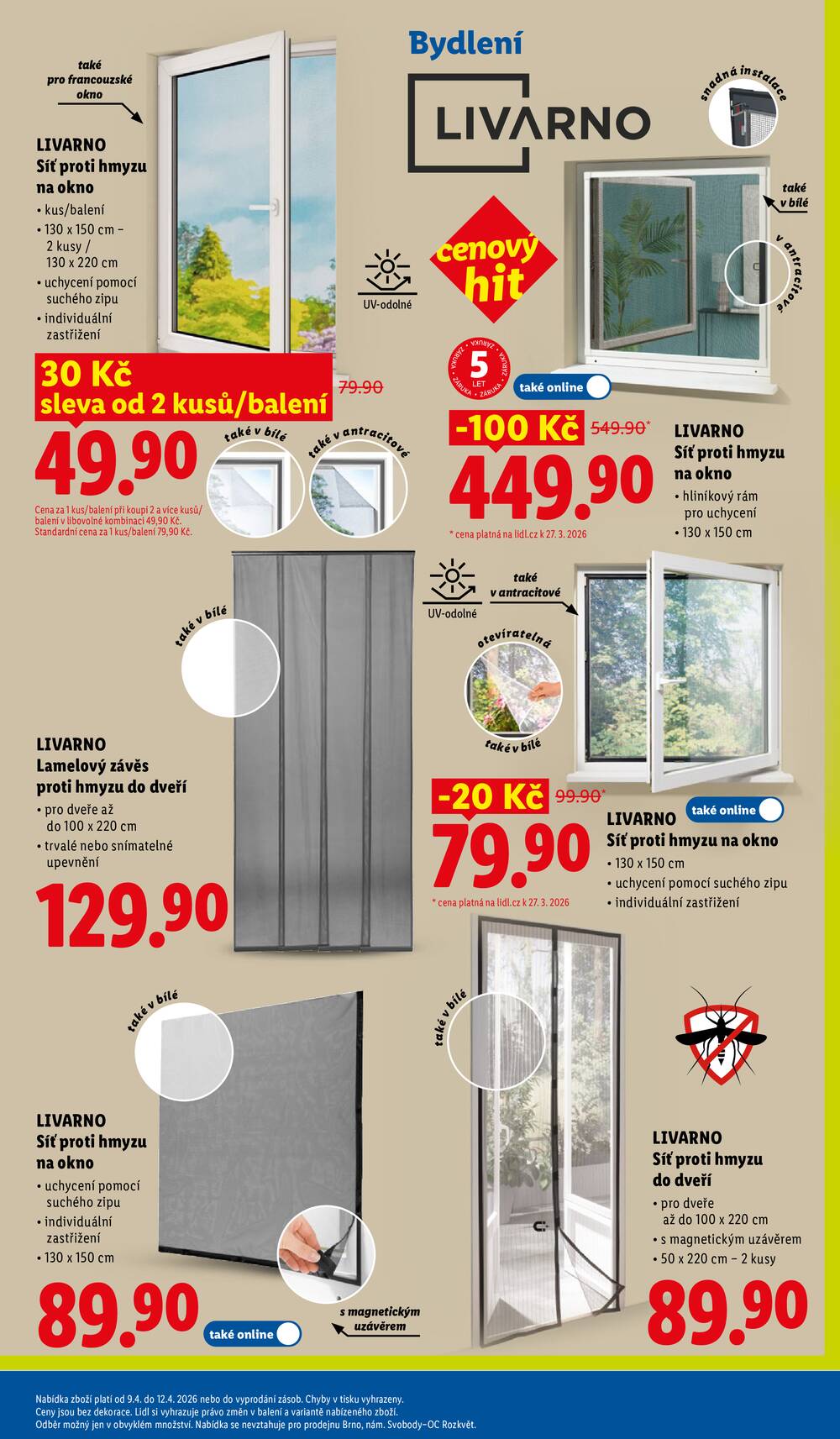 Lidl Čtvrtek od 9.4. do 12.4.2026