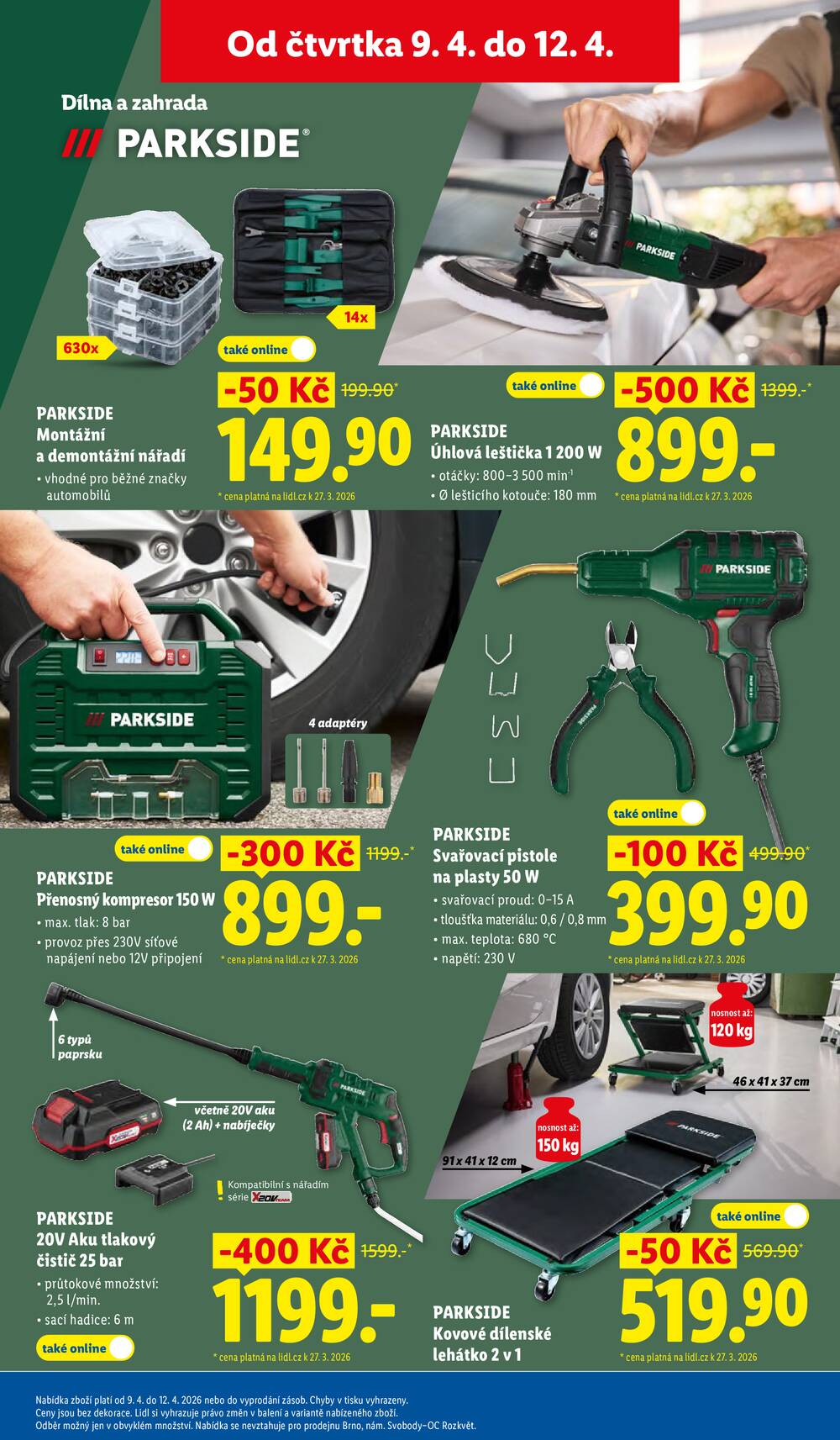 Lidl Čtvrtek od 9.4. do 12.4.2026