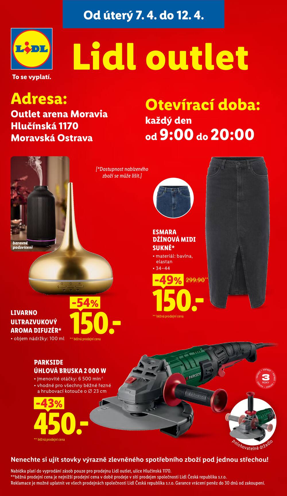 Lidl Čtvrtek od 9.4. do 12.4.2026