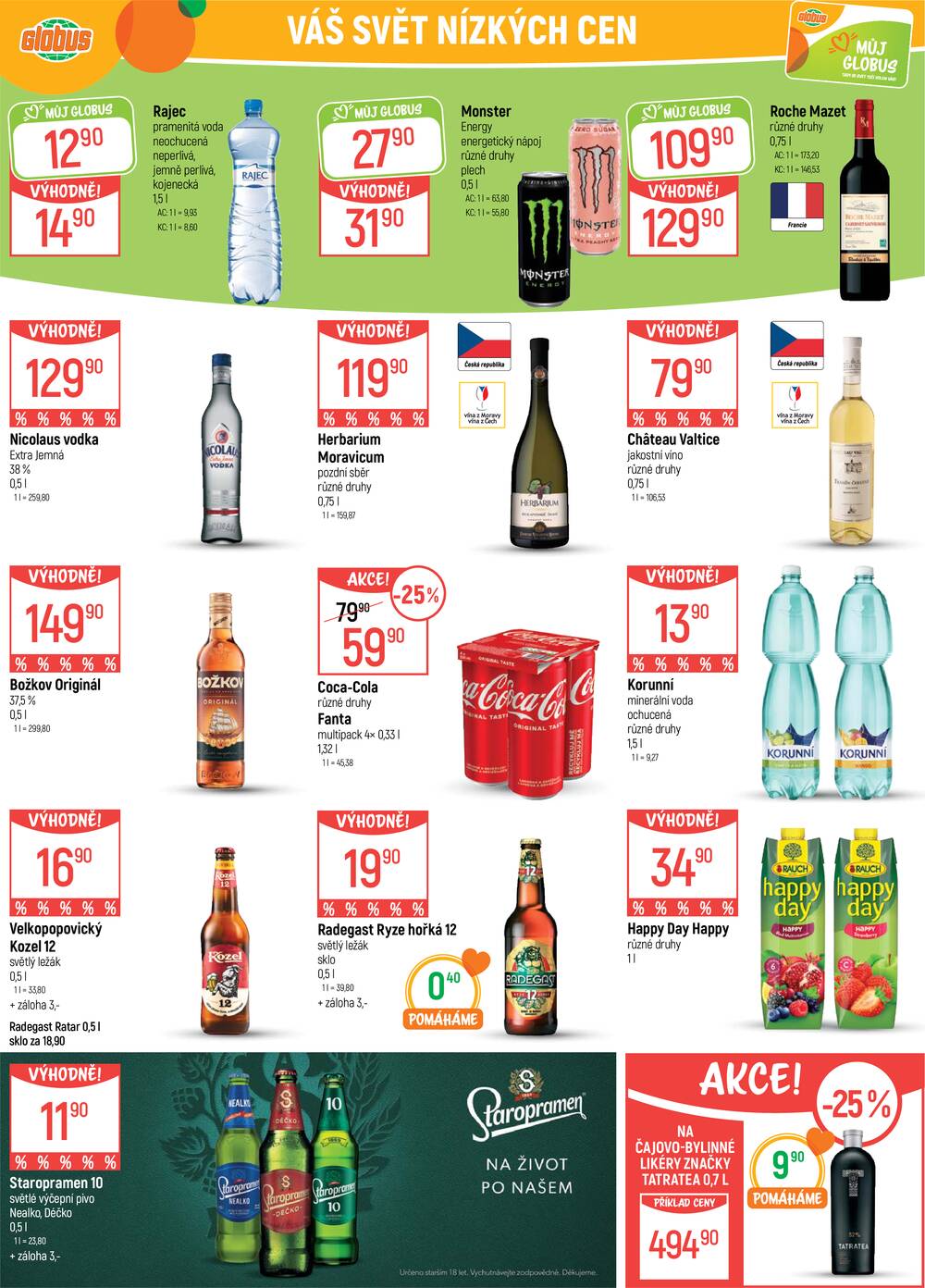 Leták Globus - Akční leták Globus 8.4. - 14.4.2026 - Globus Havířov - strana 33