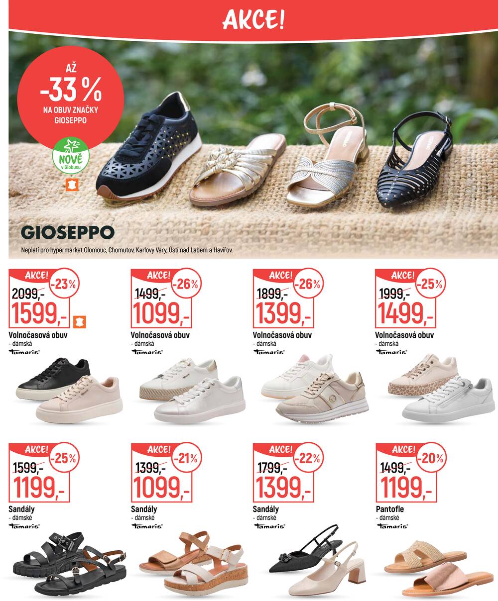 Akční leták Globus 8.4. - 4.5.2026 - Globus Trmice u Ústí nad Labem