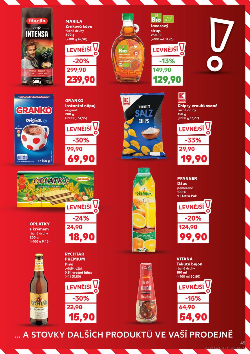 Leták Kaufland - Kaufland 8.4. - 14.4. - Kaufland - Litoměřice - strana 45