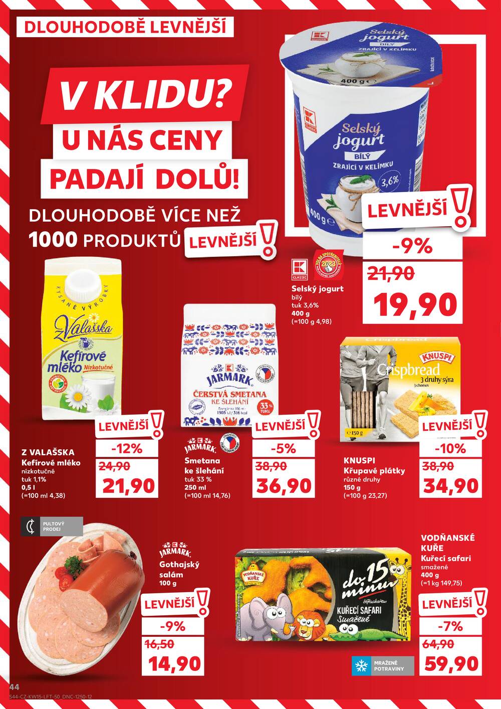 Leták Kaufland - Kaufland 8.4. - 14.4. - Kaufland - Teplice (Čs. Dobrovolců) - strana 44
