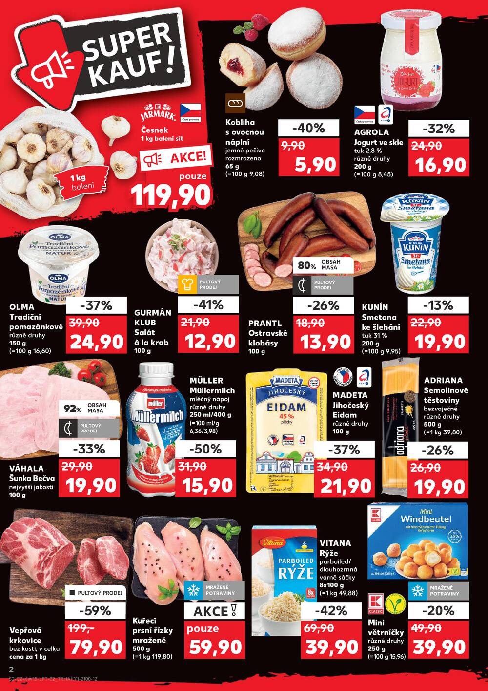 Leták Kaufland - Kaufland 8.4. - 14.4. - Kaufland České Budějovice II - Milady Horákové - strana 2