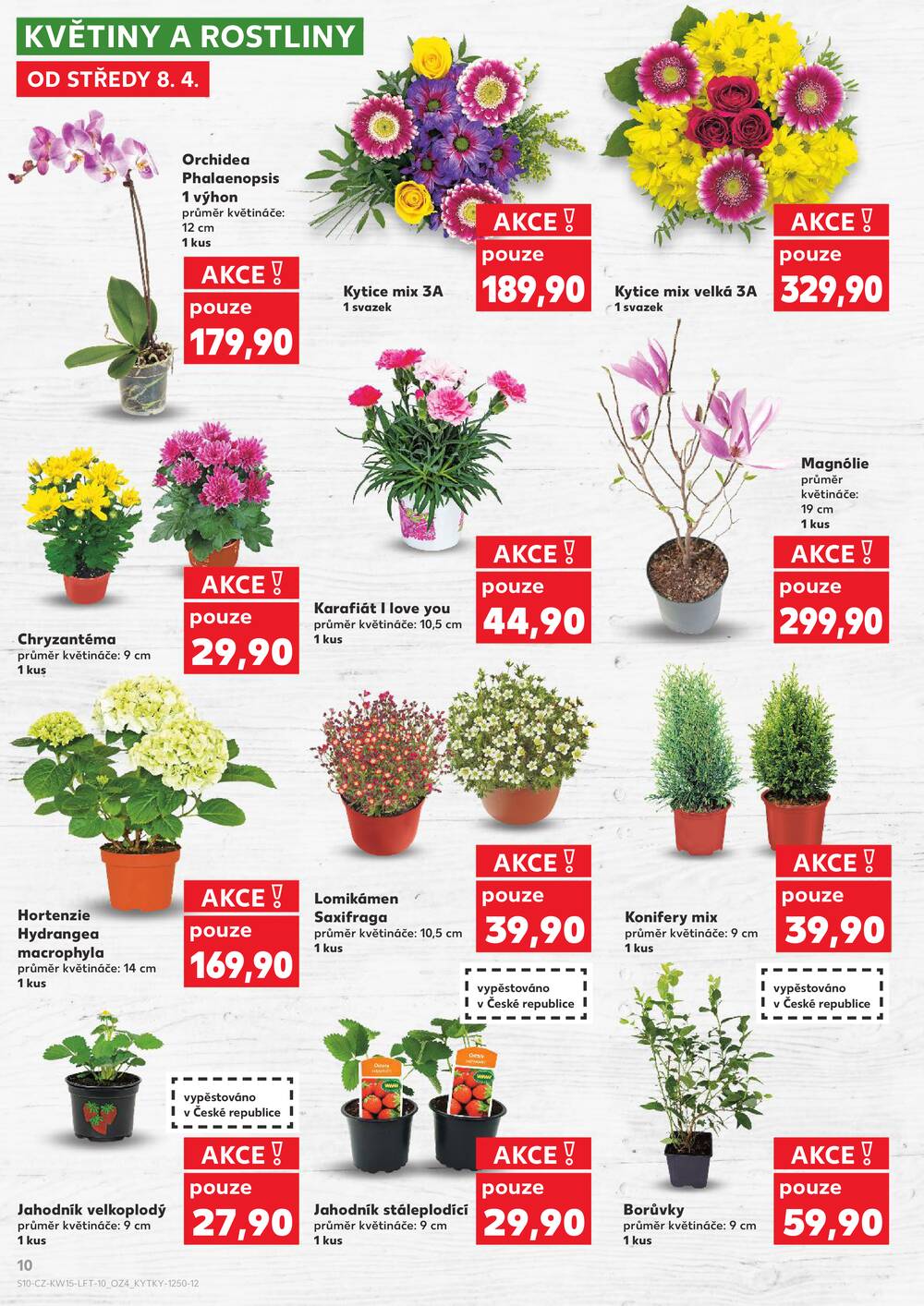 Leták Kaufland - Kaufland 8.4. - 14.4. - Kaufland - Pelhřimov - strana 10