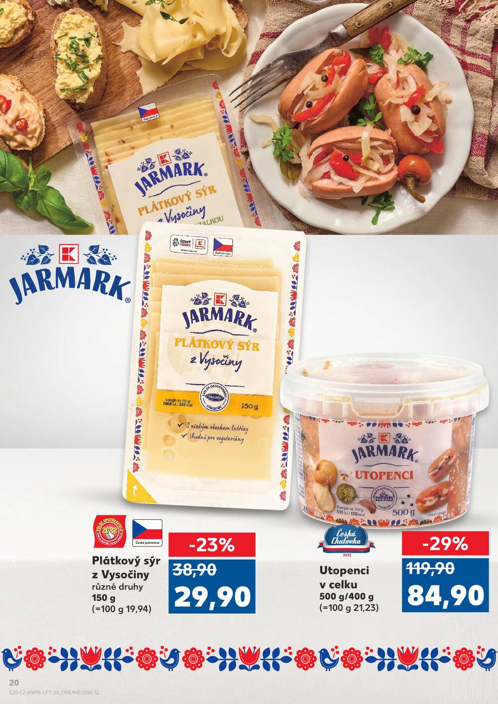Leták Kaufland - Kaufland 8.4. - 14.4. - Kaufland - Pelhřimov - strana 20