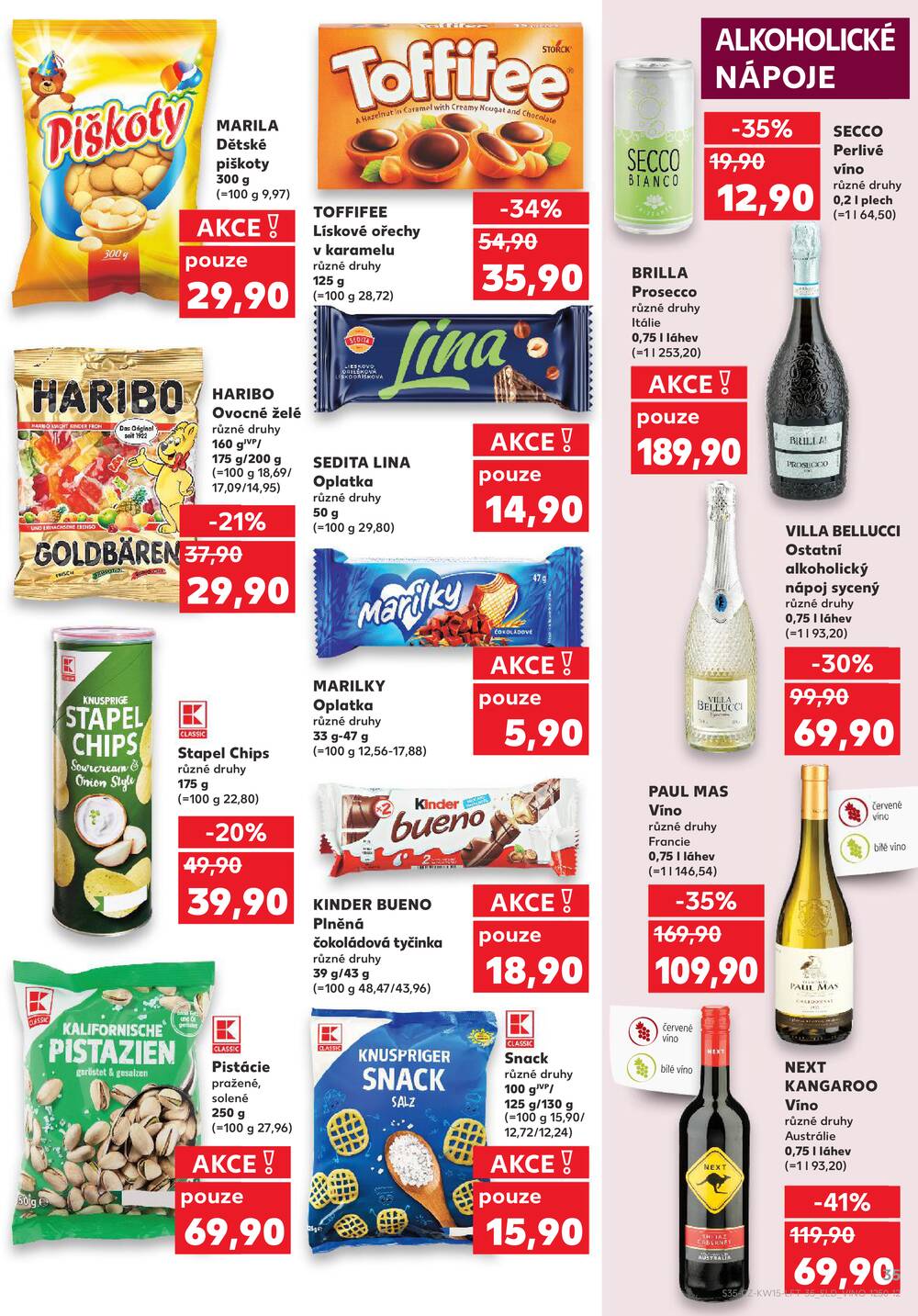 Kaufland 8.4. - 14.4. - Kaufland - Ústí nad Labem (Všebořická)