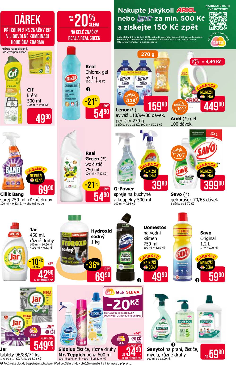 Leták Teta drogerie - Teta drogerie  od 9.4. do 21.4.2026 - strana 18