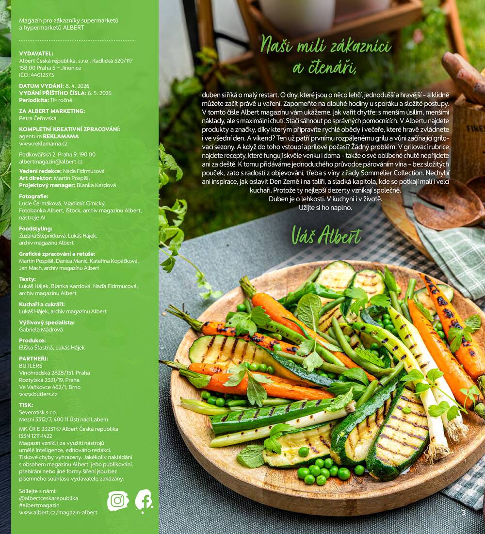 Leták Albert - Albert Magazín do 5.4. - strana 3