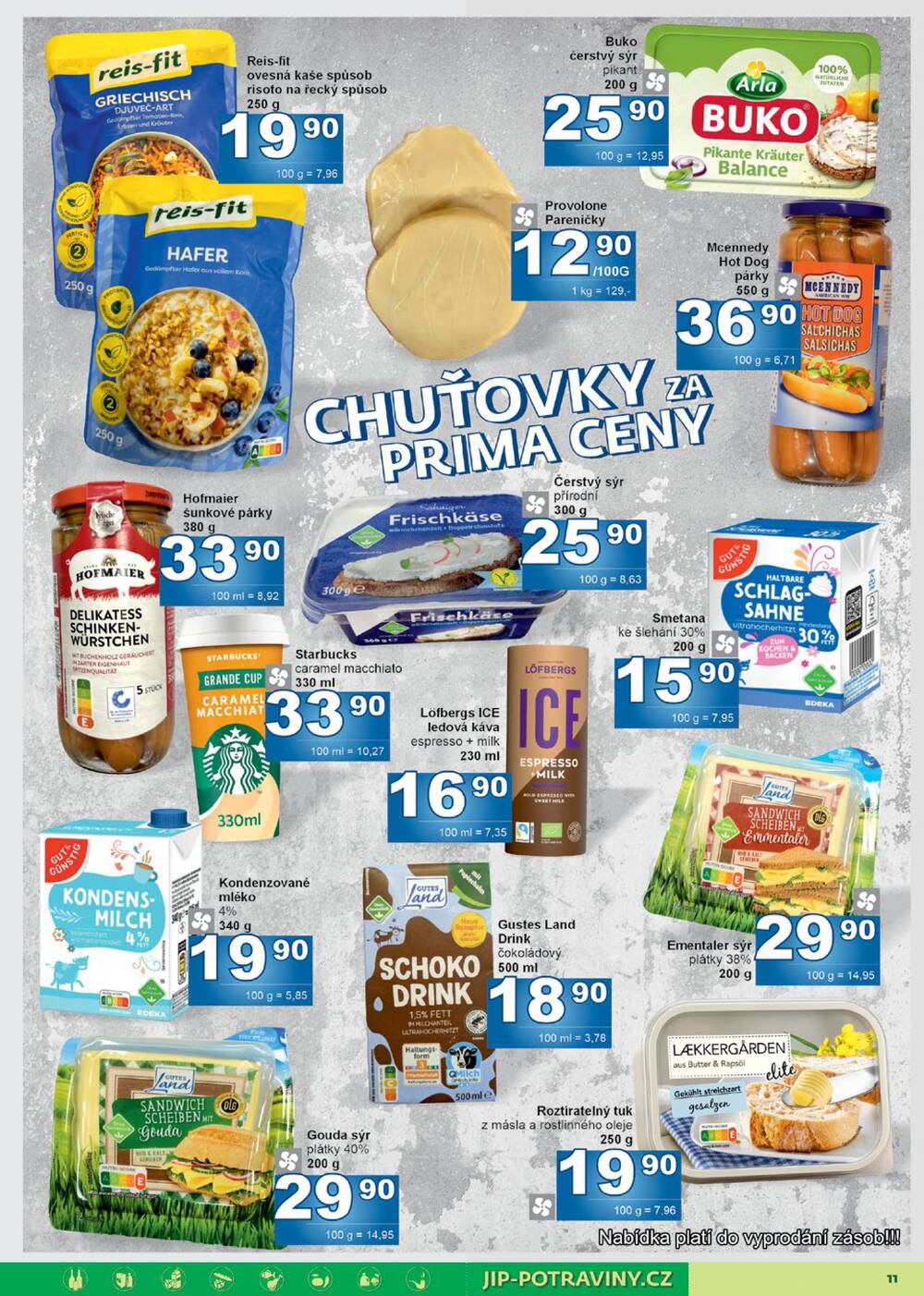 Leták JIP - JIP Maloobchod od 8.4. do 19.4.2026 - strana 11