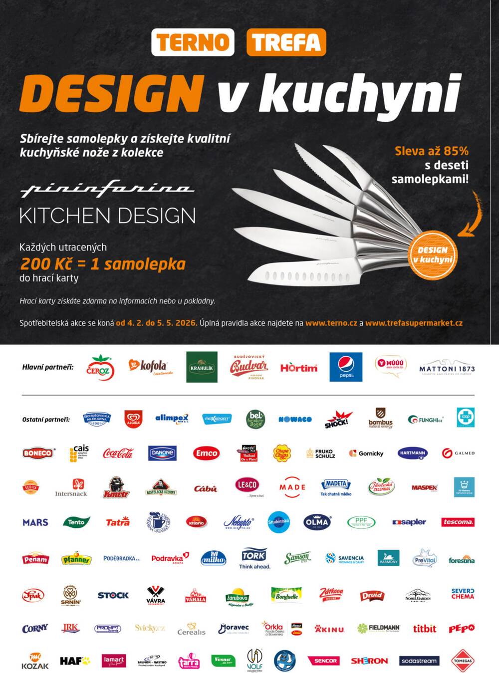 Terno Třeboň, Týn n. Vlt., Bechyně, Trhové Sviny, Hradec Králové, Zlín, Český Krumlov, Prachatice, Jihlava, Strakonice, Tábor, Borovany od 15.4. do 21.4.2026