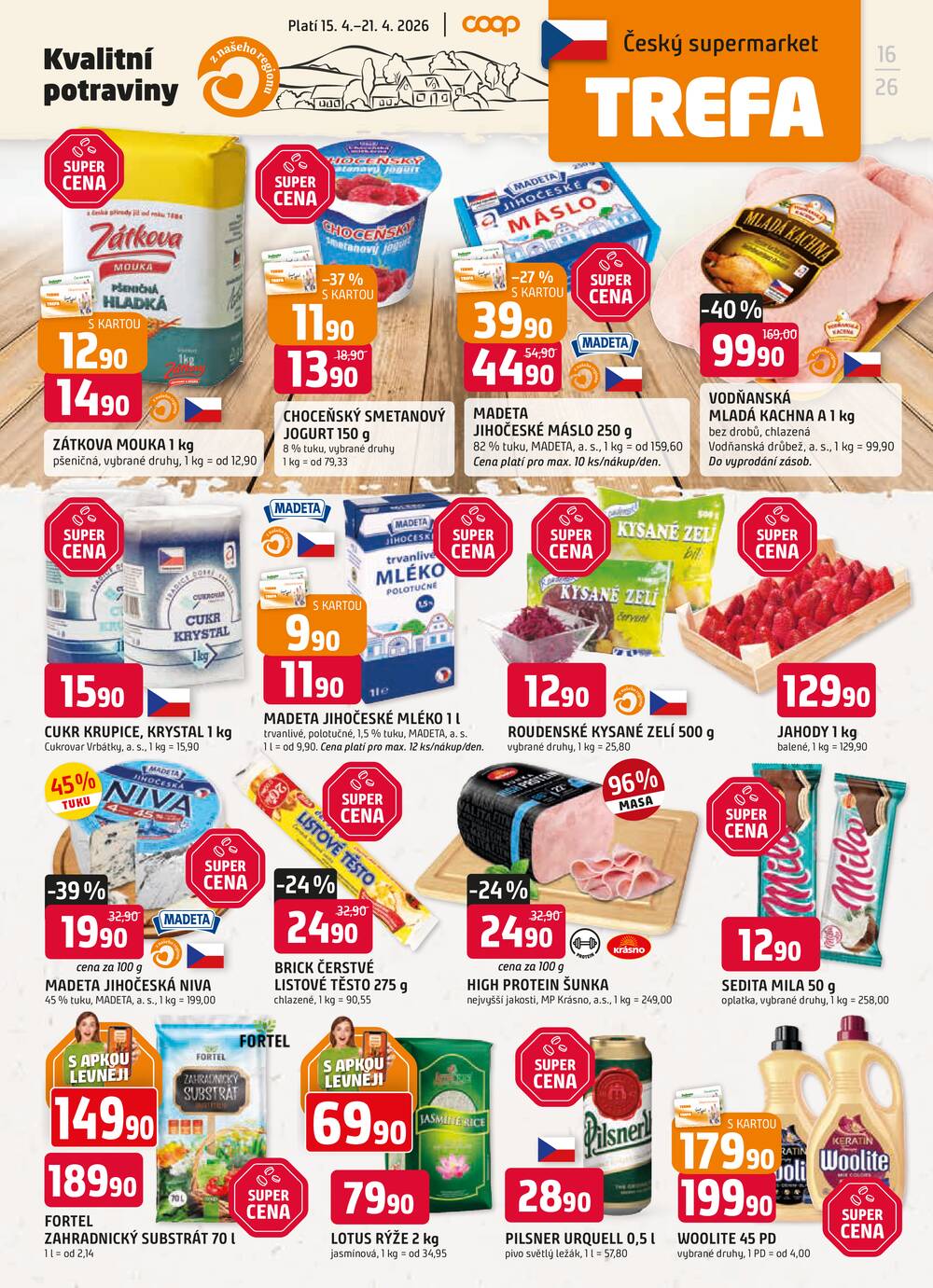 Trefa od 15.4. do 21.4.2026