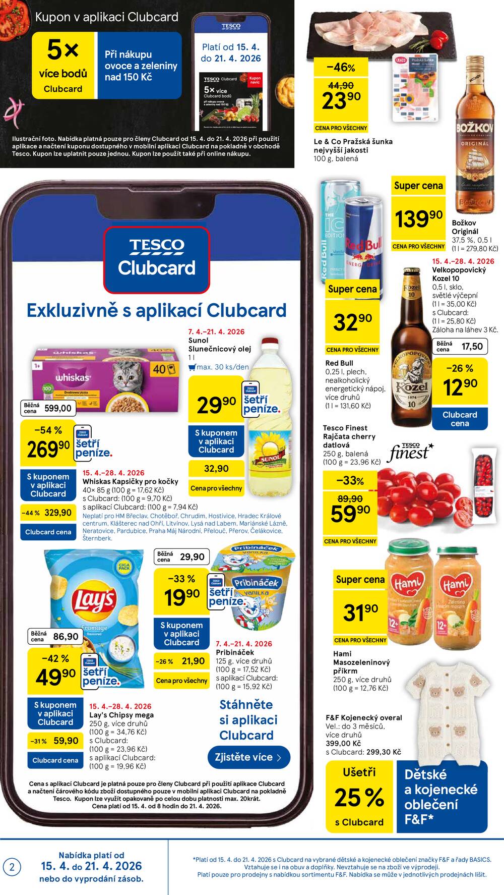 Tesco malé hypermarkety od 15.4. do 21.4.2026