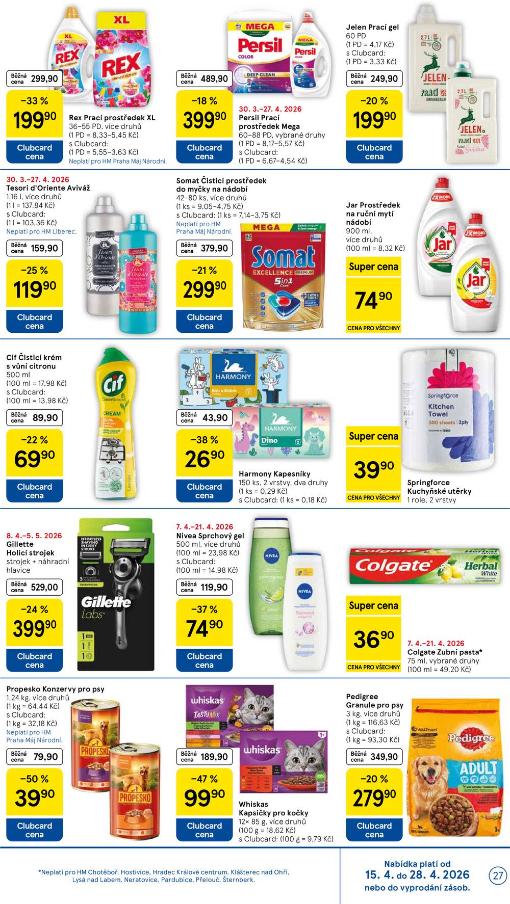 Tesco malé hypermarkety od 15.4. do 21.4.2026