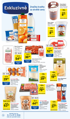 Tesco malé hypermarkety od 15.4. do 21.4.2026
