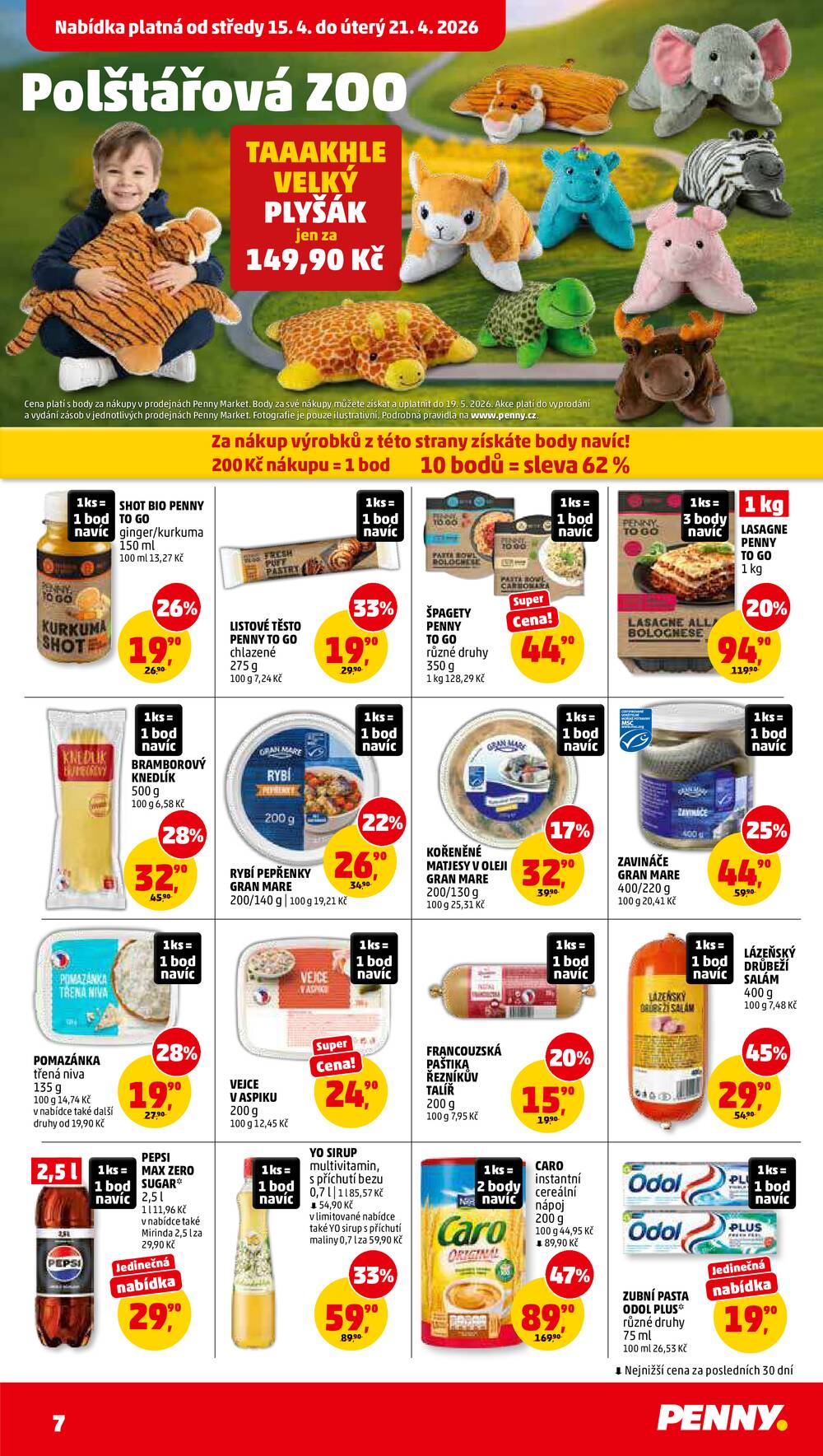 Penny Market od 15.4. do 21.4.2026
