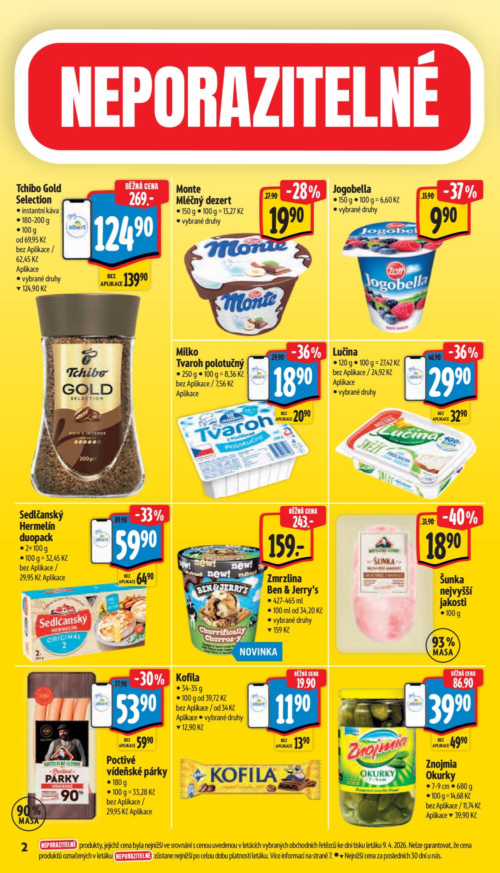 Leták Albert - Albert Supermarket od 15.4. do 21.4.2026 - strana 2 Leták Albert - Albert Supermarket od 15.4. do 21.4.2026 - strana 2