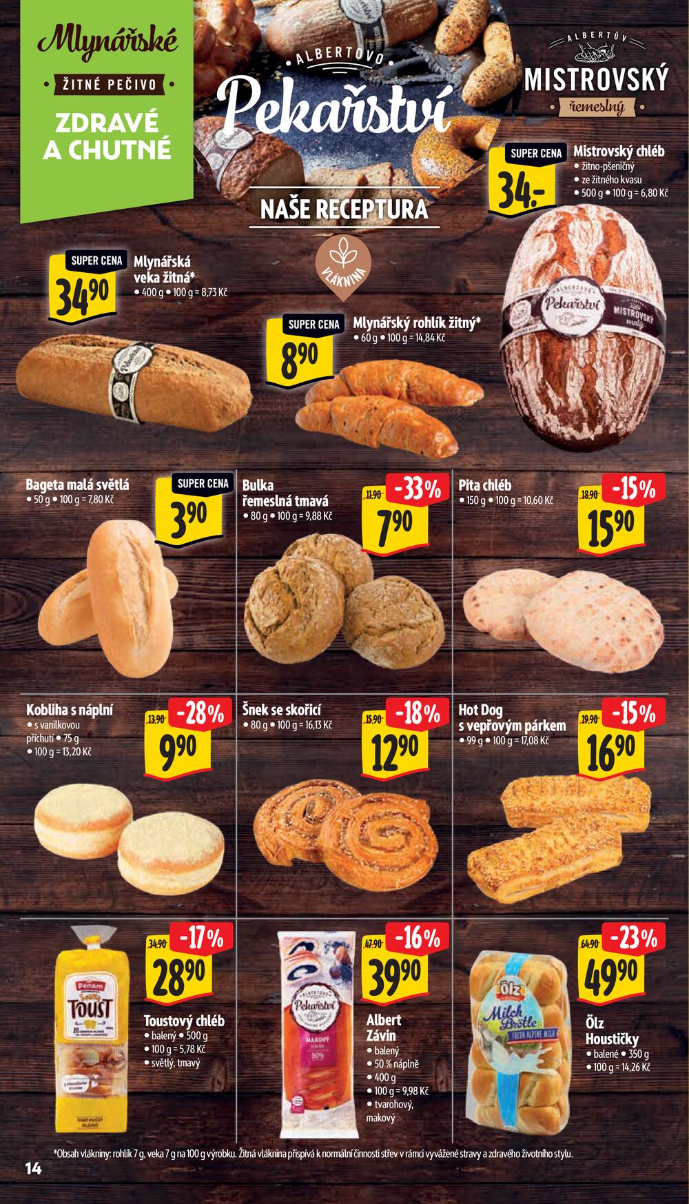 Albert Supermarket od 15.4. do 21.4.2026