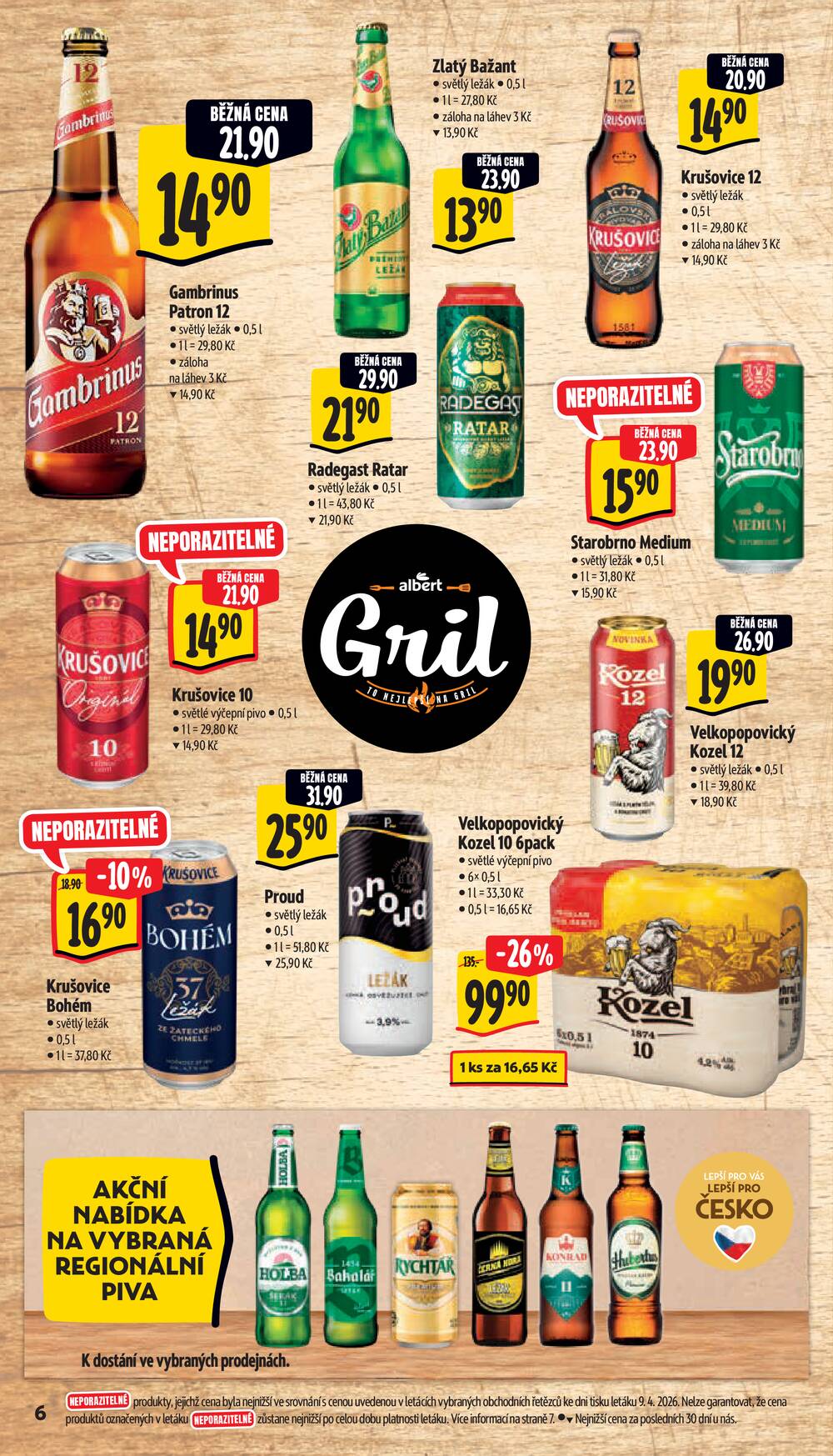 Albert Supermarket Jihomoravský od 15.4. do 21.4.2026