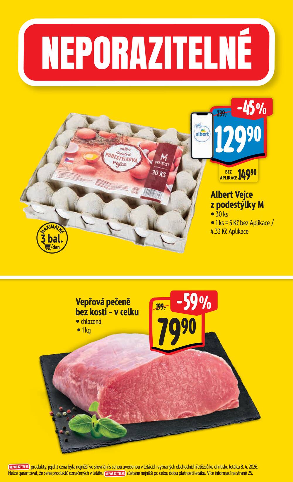 Leták Albert - Albert Hypermarket Jihomoravský od 15.4. do 21.4.2026 - strana 2