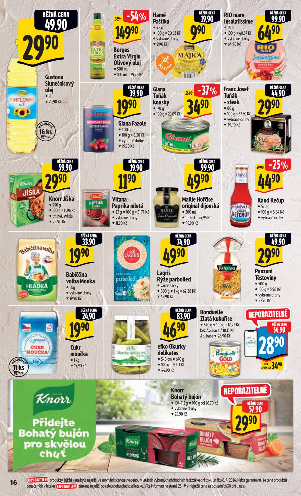 Albert Hypermarket Jihomoravský od 15.4. do 21.4.2026