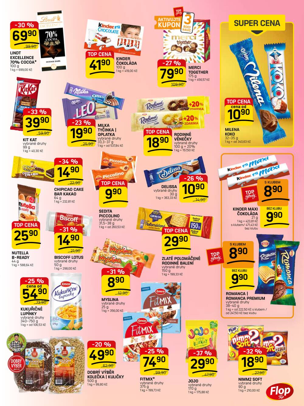 FLOP TOP od 15.4. do 21.4.2026