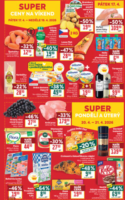 BILLA malý leták od 15.4. do 21.4.2026