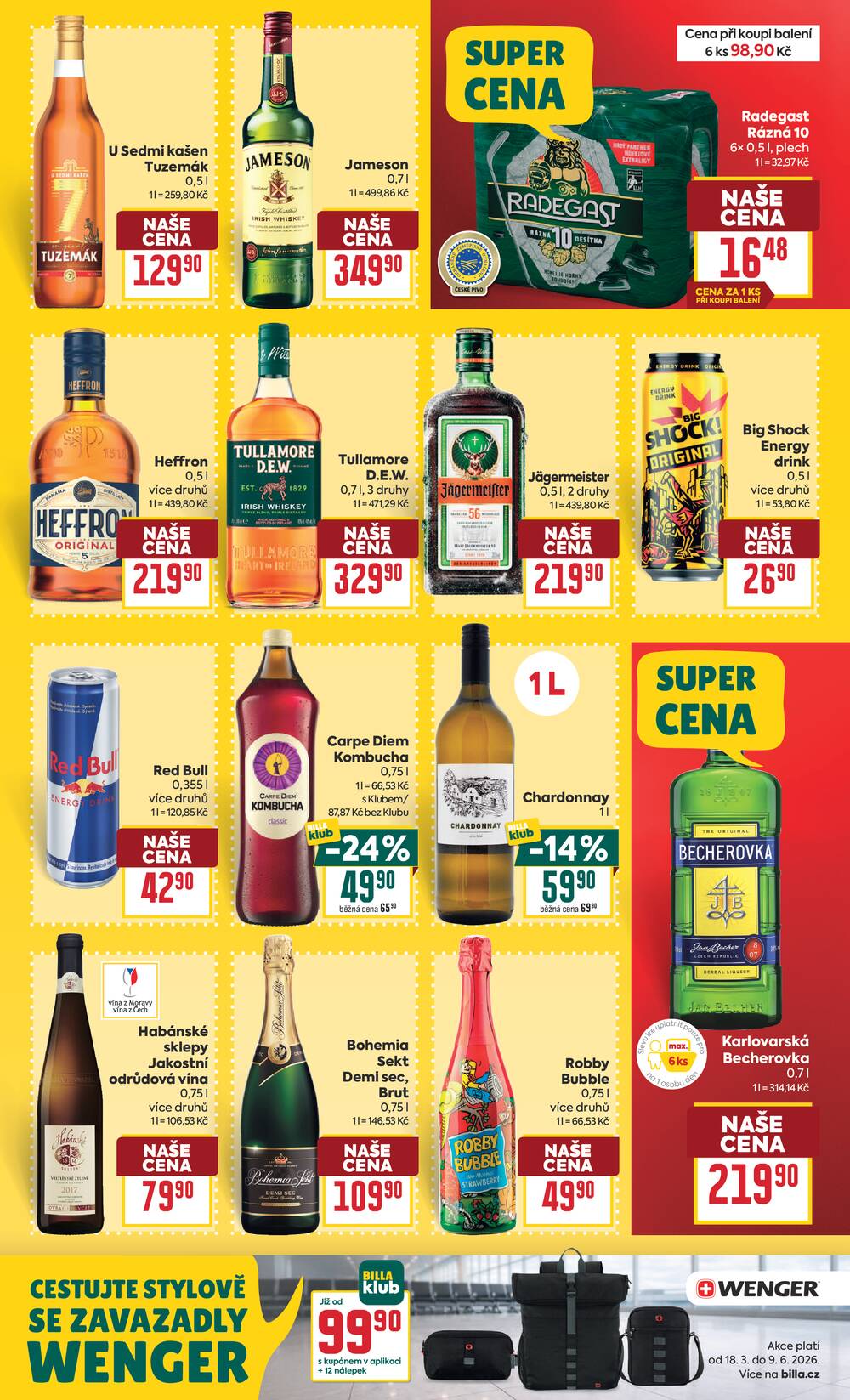 BILLA od 15.4. do 21.4.2026