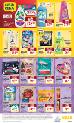 BILLA od 15.4. do 21.4.2026