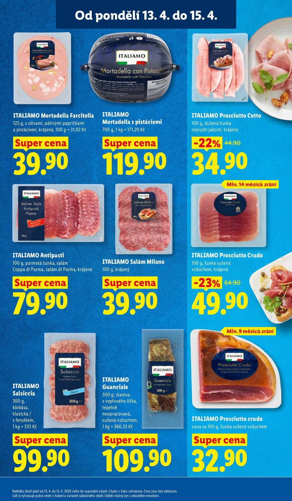 Lidl od 13.4. do 15.4.2026