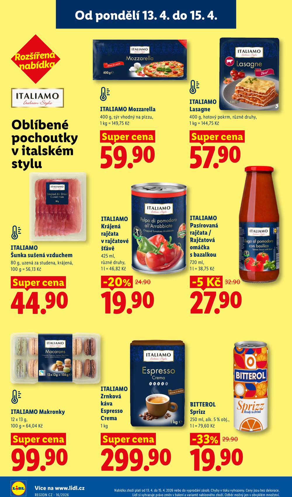 Lidl od 13.4. do 15.4.2026
