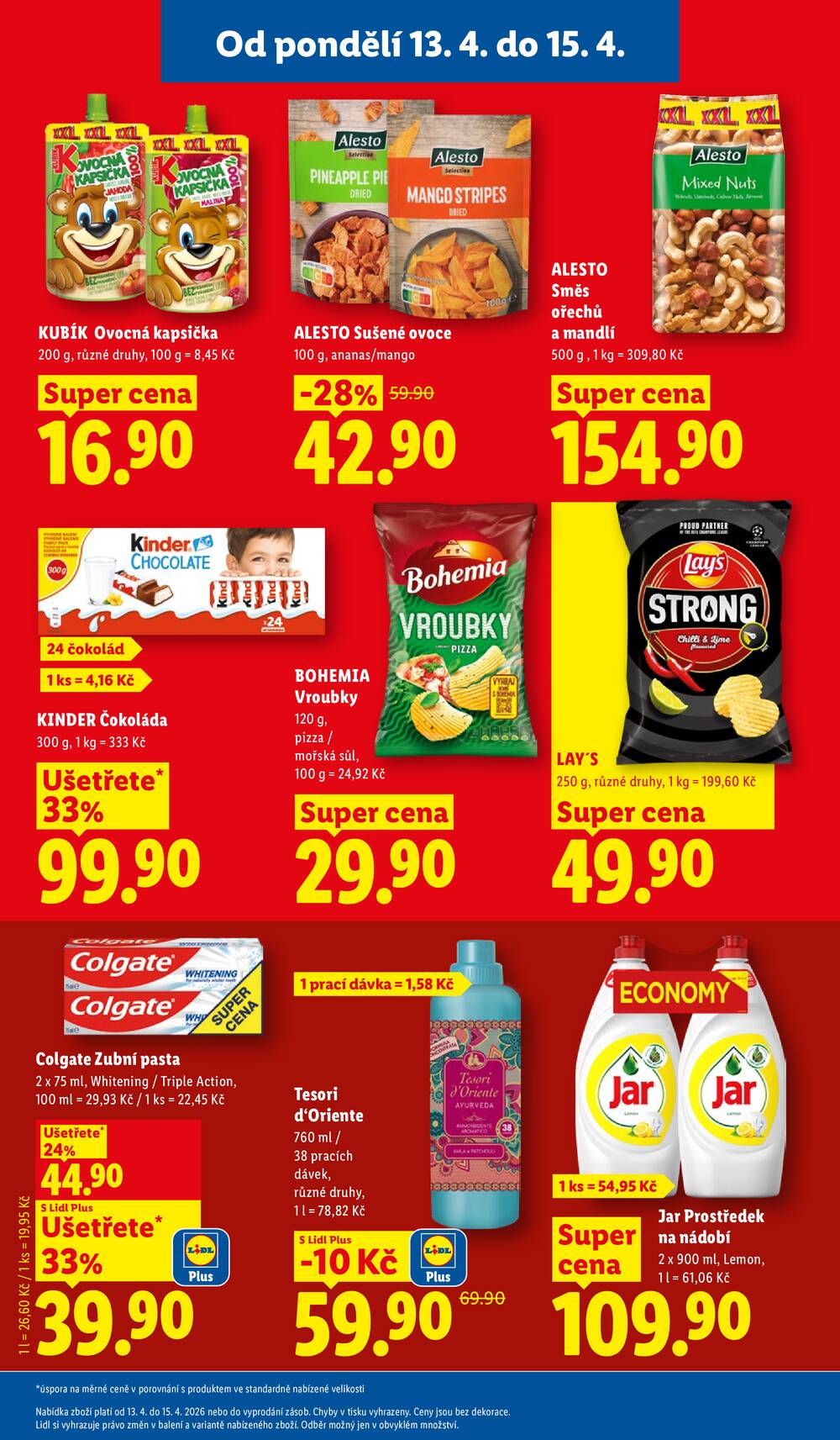 Lidl od 13.4. do 15.4.2026