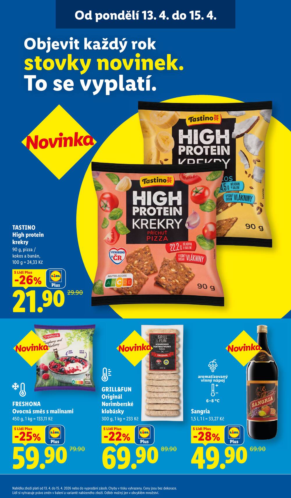 Lidl od 13.4. do 15.4.2026