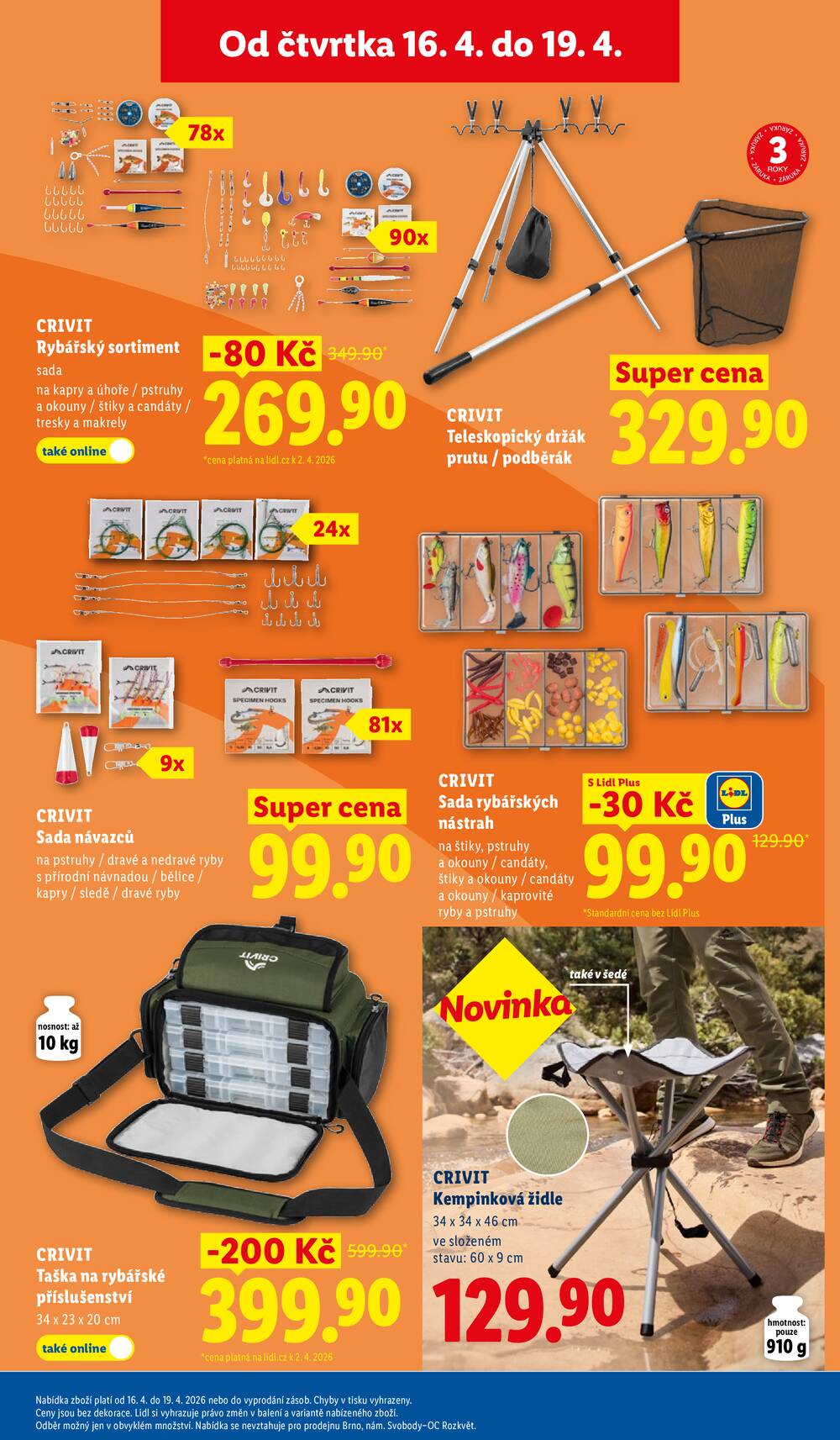 Lidl Čtvrtek od 16.4. do 19.4.2026