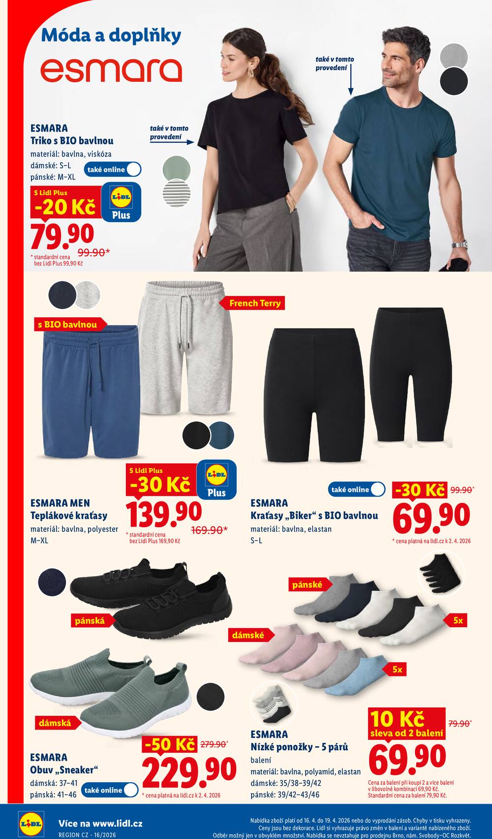 Lidl Čtvrtek od 16.4. do 19.4.2026