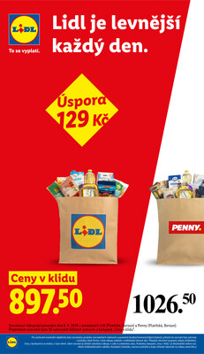 Lidl Čtvrtek od 16.4. do 19.4.2026