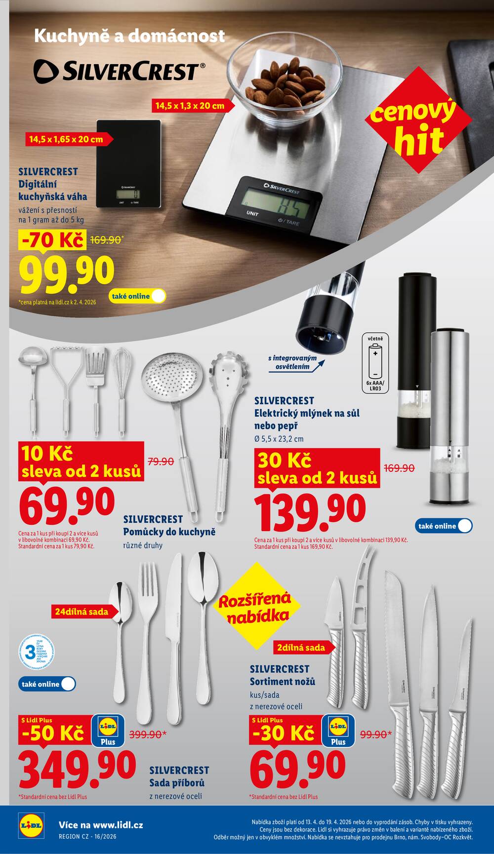 Lidl Spotřební zboží 13.4. - 19.4.