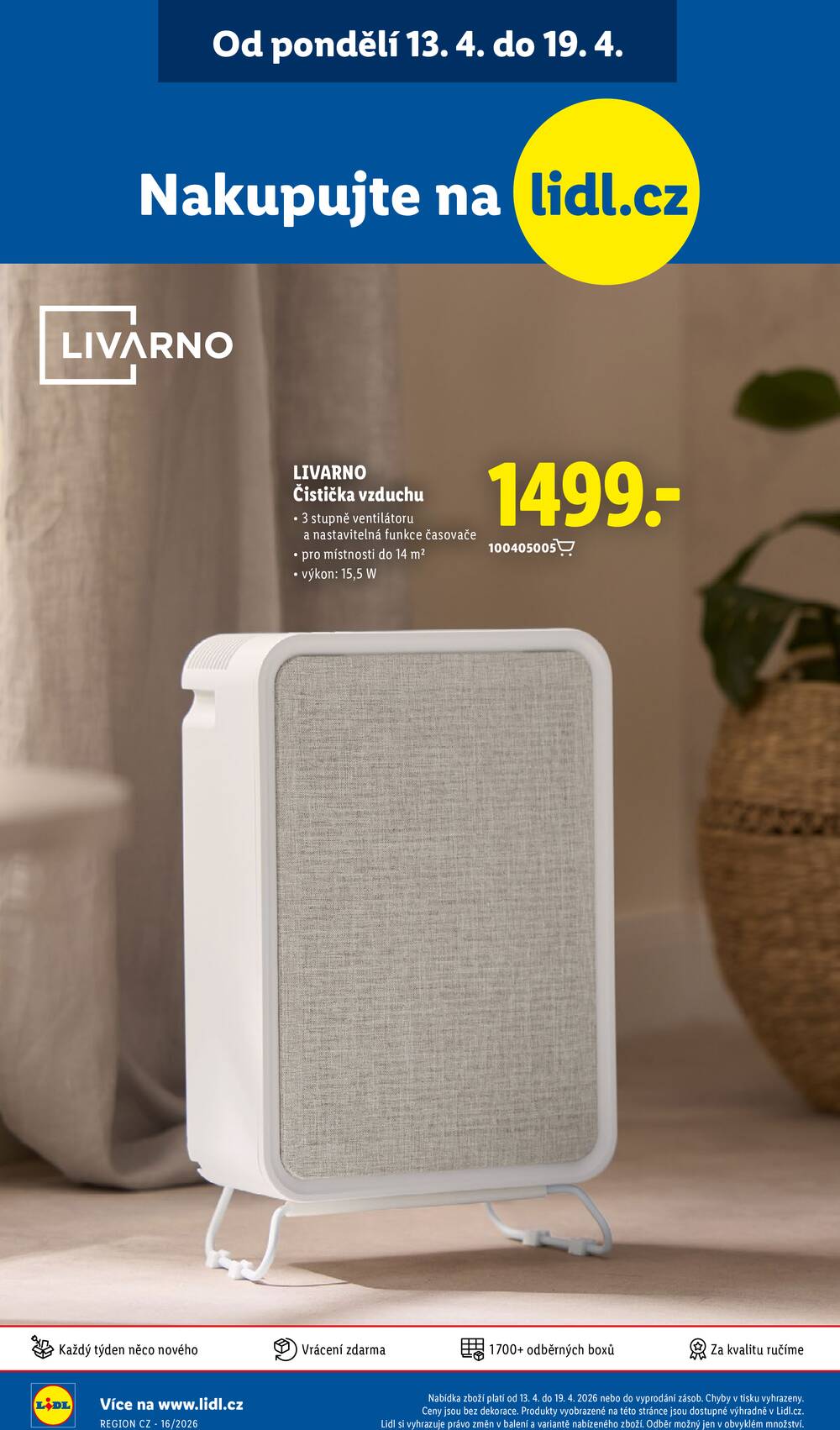 Leták Lidl - Lidl Spotřební zboží 13.4. - 19.4. - strana 28