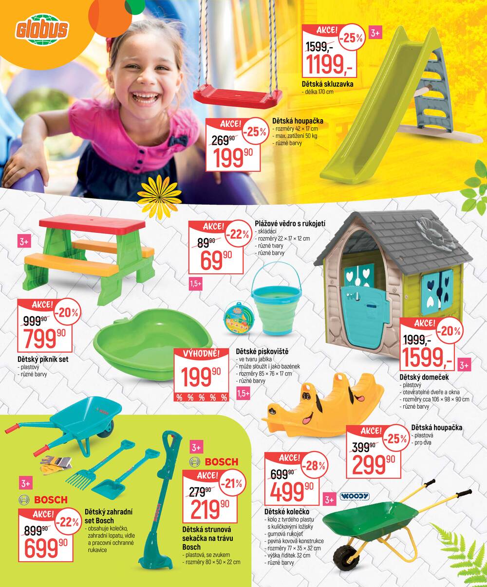 Akční leták Globus 15.4. - 3.5.2026 - Globus Praha - Čakovice