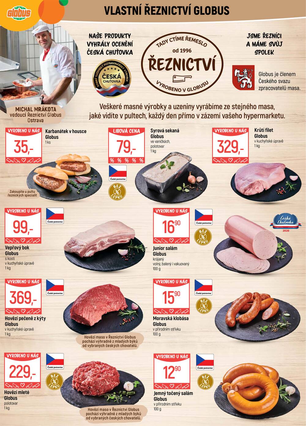 Akční leták Globus 15.4. - 21.4.2026 - Globus Ostrava