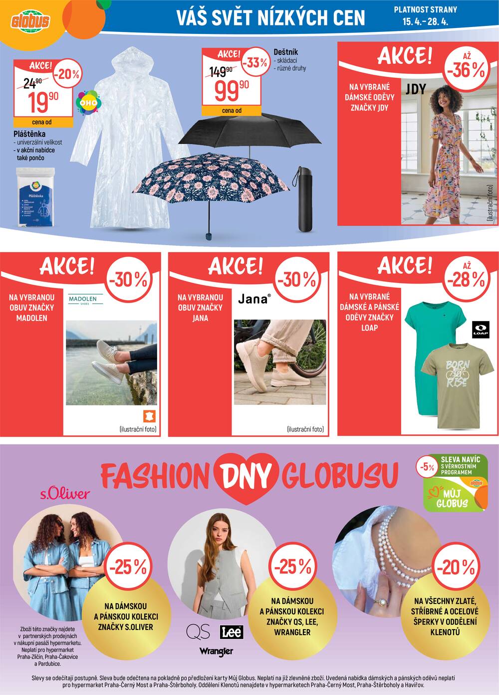 Akční leták Globus 15.4. - 21.4.2026 - Globus Ostrava