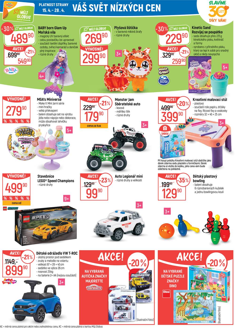 Akční leták Globus 15.4. - 21.4.2026 - Globus Ostrava