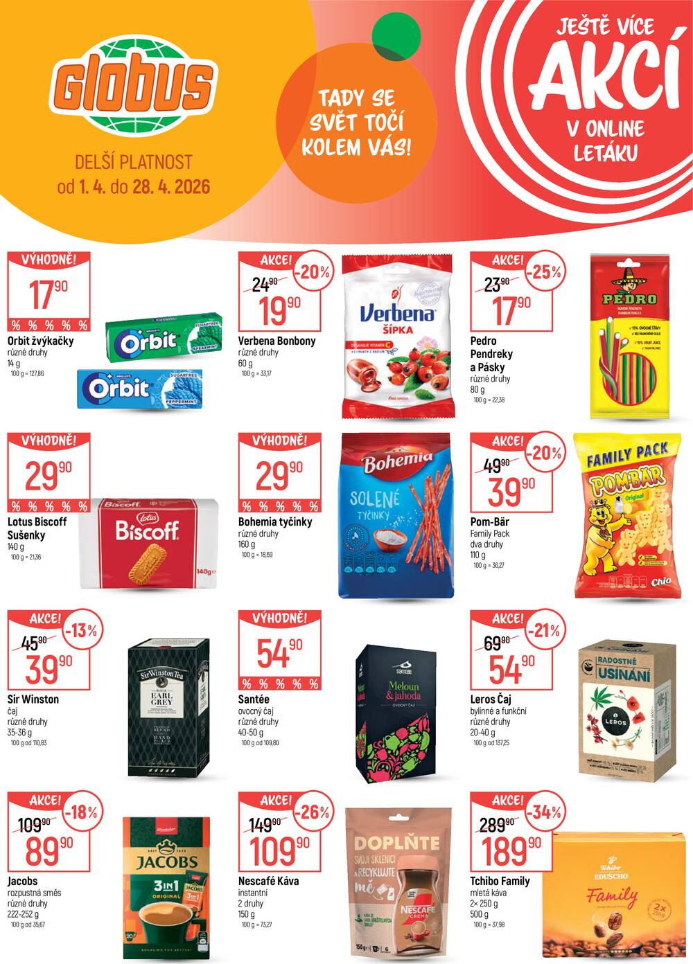 Leták Globus - Akční leták Globus 15.4. - 21.4.2026 - Globus Praha - Štěrboholy - strana 25