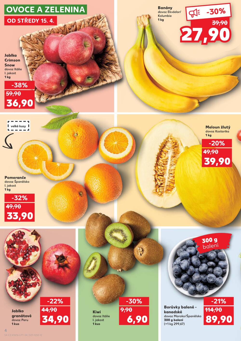 Kaufland 15.4. - 21.4. - Kaufland - Praha 4 (Michle)