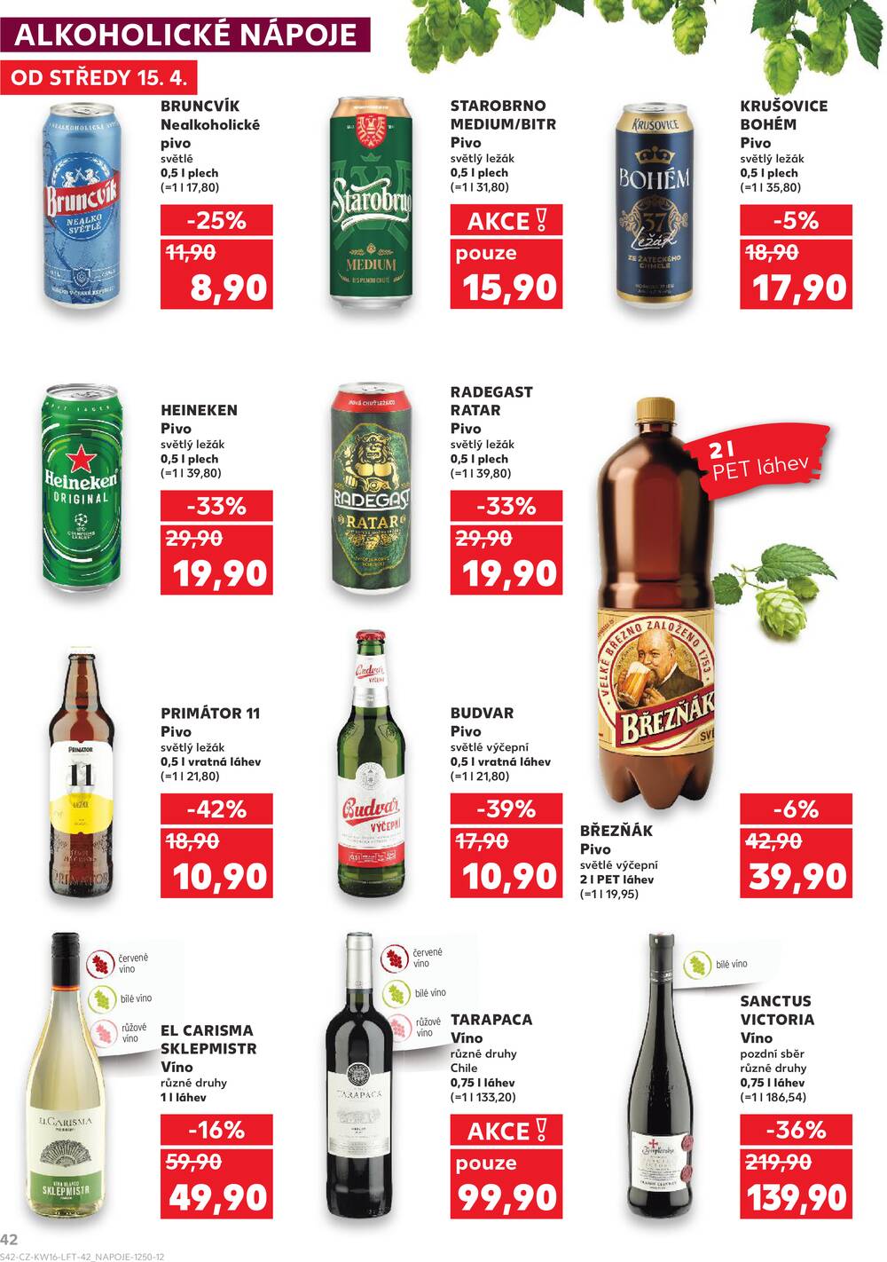 Kaufland 15.4. - 21.4. - Kaufland - Praha 4 (Michle)