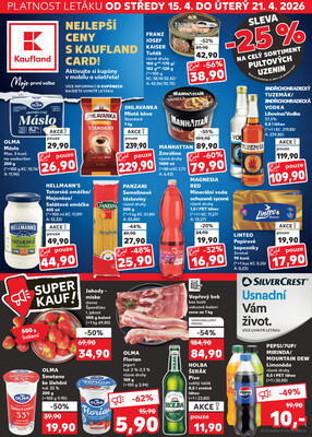 Leták Kaufland 15.4. - 21.4. - Kaufland - Uherský Brod
