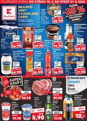 Leták Kaufland 15.4. - 21.4. - Kaufland - Kopřivnice