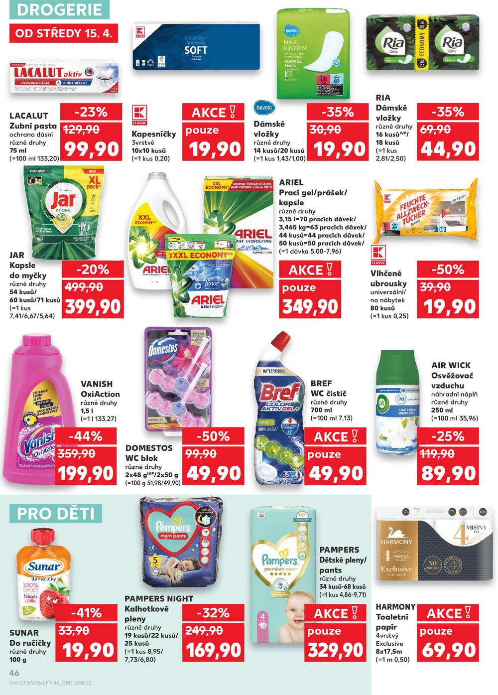 Kaufland 15.4. - 21.4. - Kaufland - Havířov (Před Tratí)