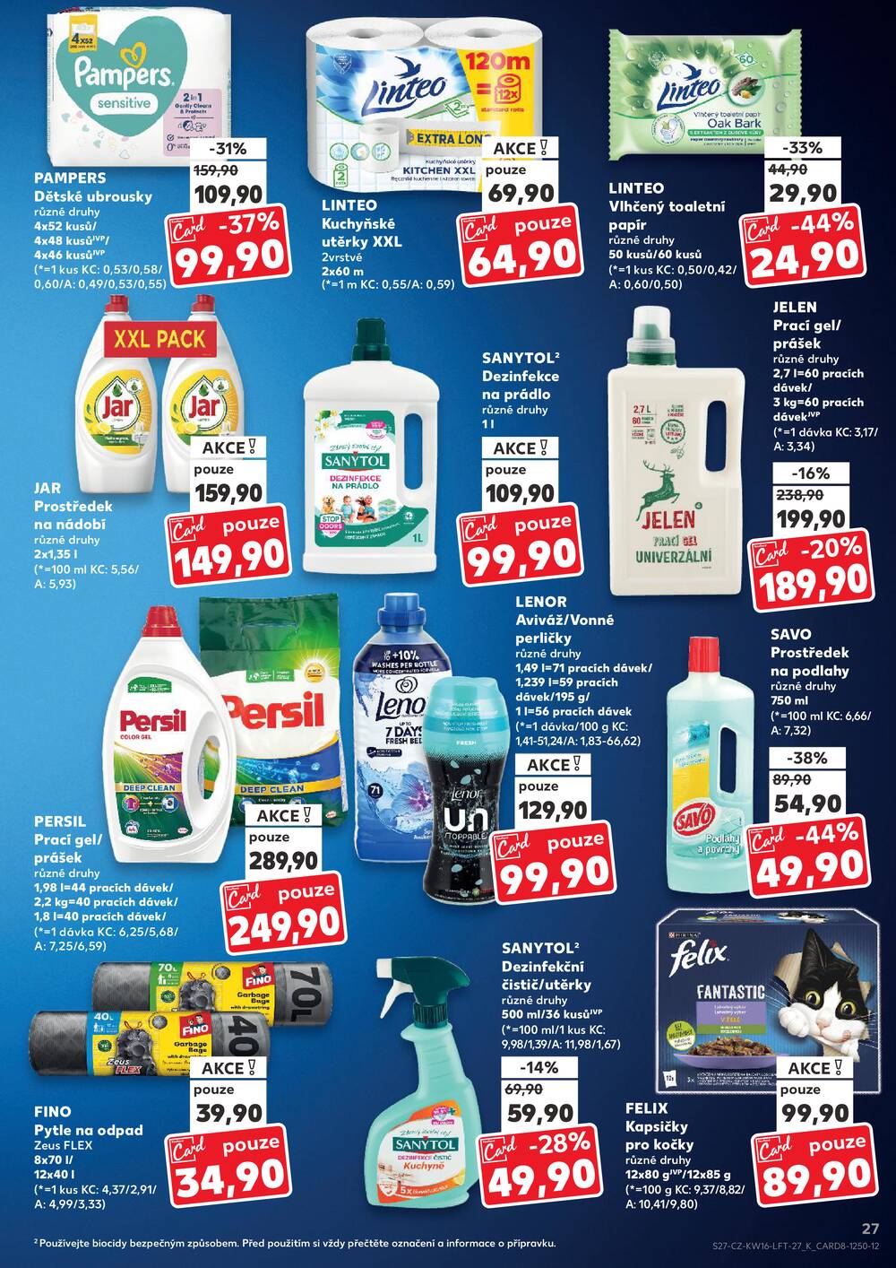 Leták Kaufland - Kaufland 15.4. - 21.4. - Kaufland - Havířov (U Stadionu) - strana 27 Leták Kaufland - Kaufland 15.4. - 21.4. - Kaufland - Havířov (U Stadionu) - strana 27