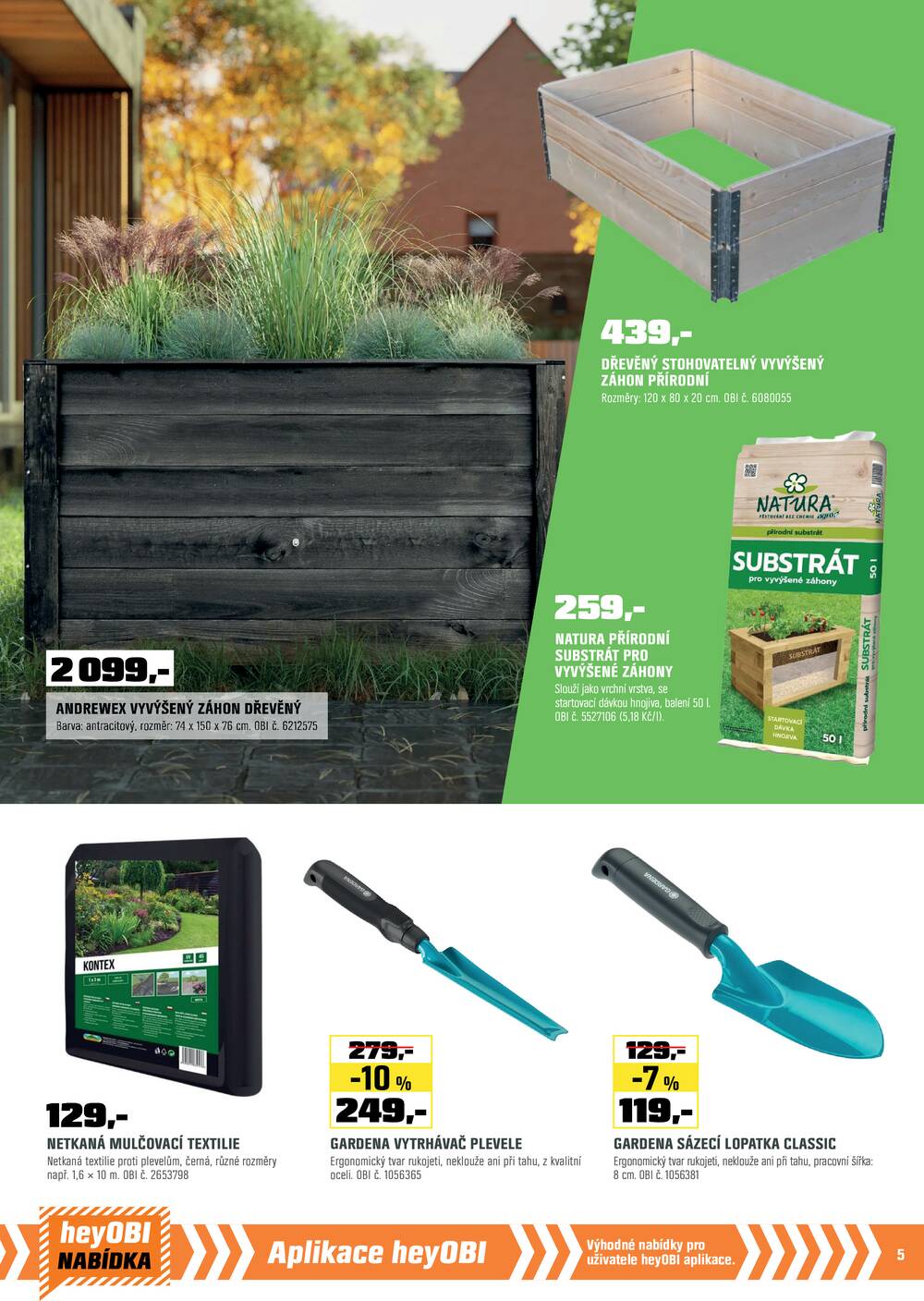 Leták OBI - OBI 16.4. - 30.4. - strana 7